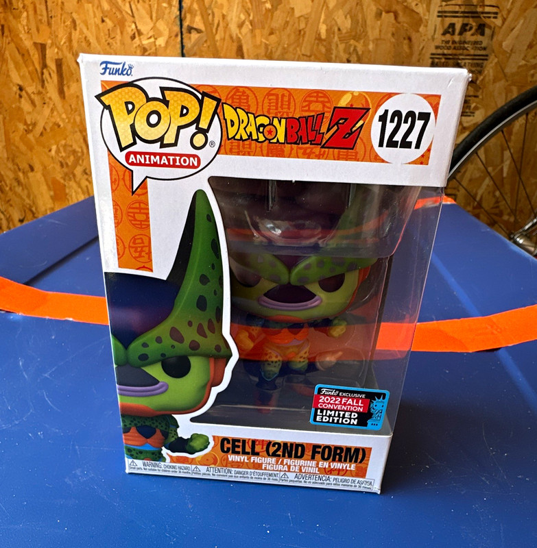 Funko Pop! Animation DBZ Cell (2nd Form) #1227 Vinyl Figure Limited Ed