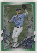 2021 Topps Chrome Ben Baller Edition Green Refractor 34/99 Kevin Kiermaier 08jk