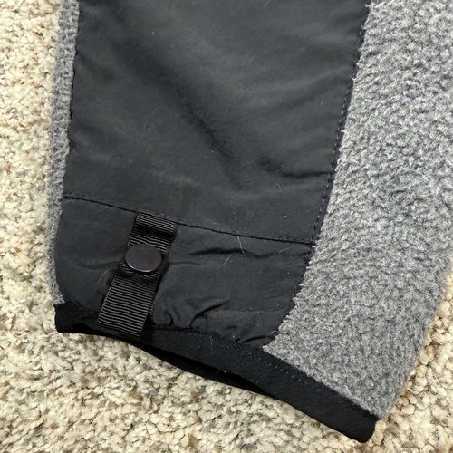 Vintage 2000s 90s The North Face Denali Fleece Jacket Gray Black Men’s Size MED - Picture 14 of 18
