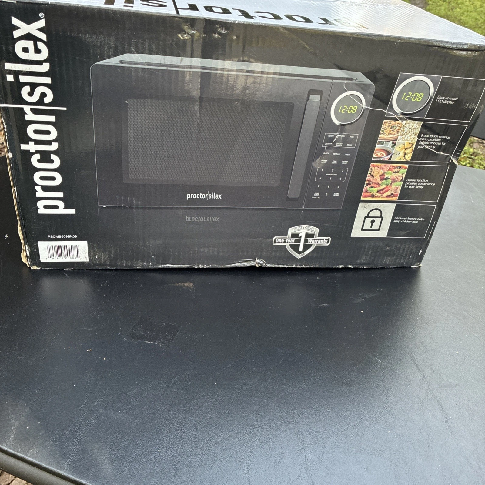 Proctor Silex 0.9 cu ft 900 Watt Power 11 Power Levels Microwave Oven Black New
Opens in a new windo