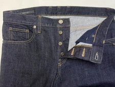 New Gucci Men's Blue Skinny Straight Denim Jeans Pants IT 50, 337613 XD197 4100 - Image 3 of 4