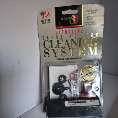 #ad #ad Vintage Allsop3 Ultra Line Audio Cassette Deck Cleaning System Sealed 73000 $25.00