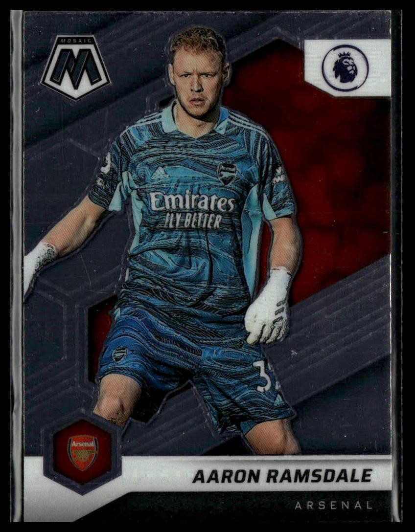 2021-22 Panini Mosaic Premier League #68 Aaron Ramsdale Arsenal FC