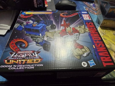 Transformers Legacy United Doom  N Destruction Breakdown & Windsweeper