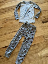 Hanna Andersson Frozen II OLAF Fall 2 Piece Organic Cotton PJs 110 Size 5 HOLE 