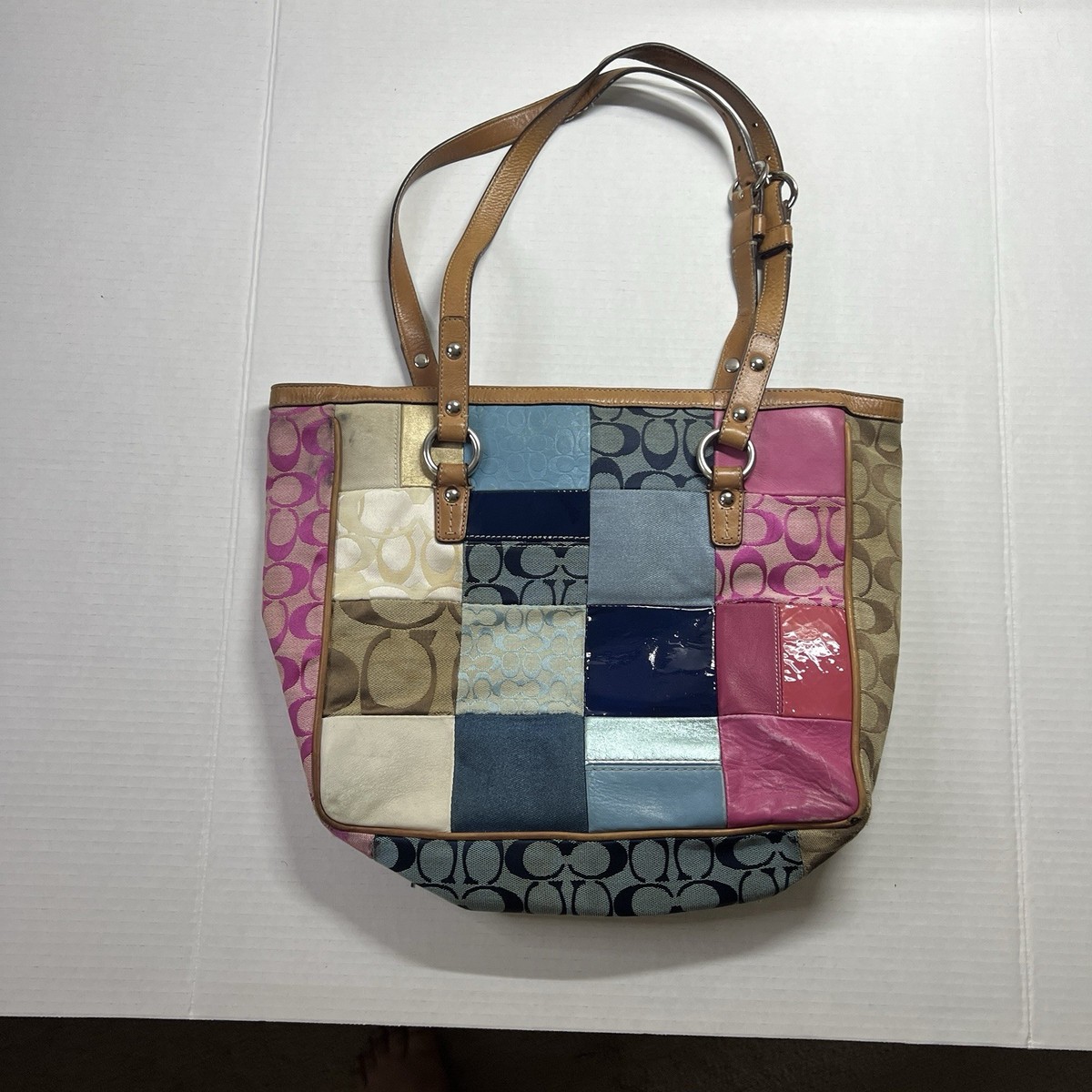 バッグ Vintage Coach Patchwork Signature Y2K Coach | Bags | Vintage Coach Patchwork Mini Y2k Shoulder