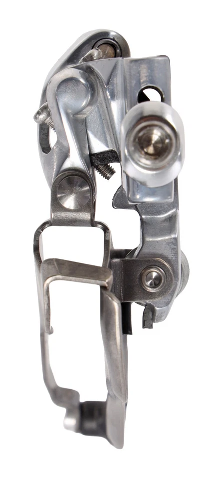 Bicicleta de Carretera SRAM Roja 2 x 10 Velocidades Desviador Delantero Soldado Titanio Triatlón TT Foto 4 de 4