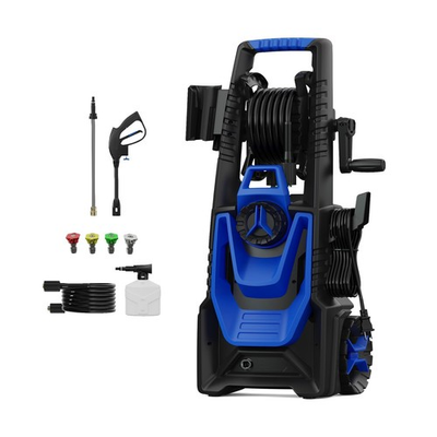 #ad Power Washer Comes with 4 Nozzles for Car Road Yard and Fence Cleaning $155.05