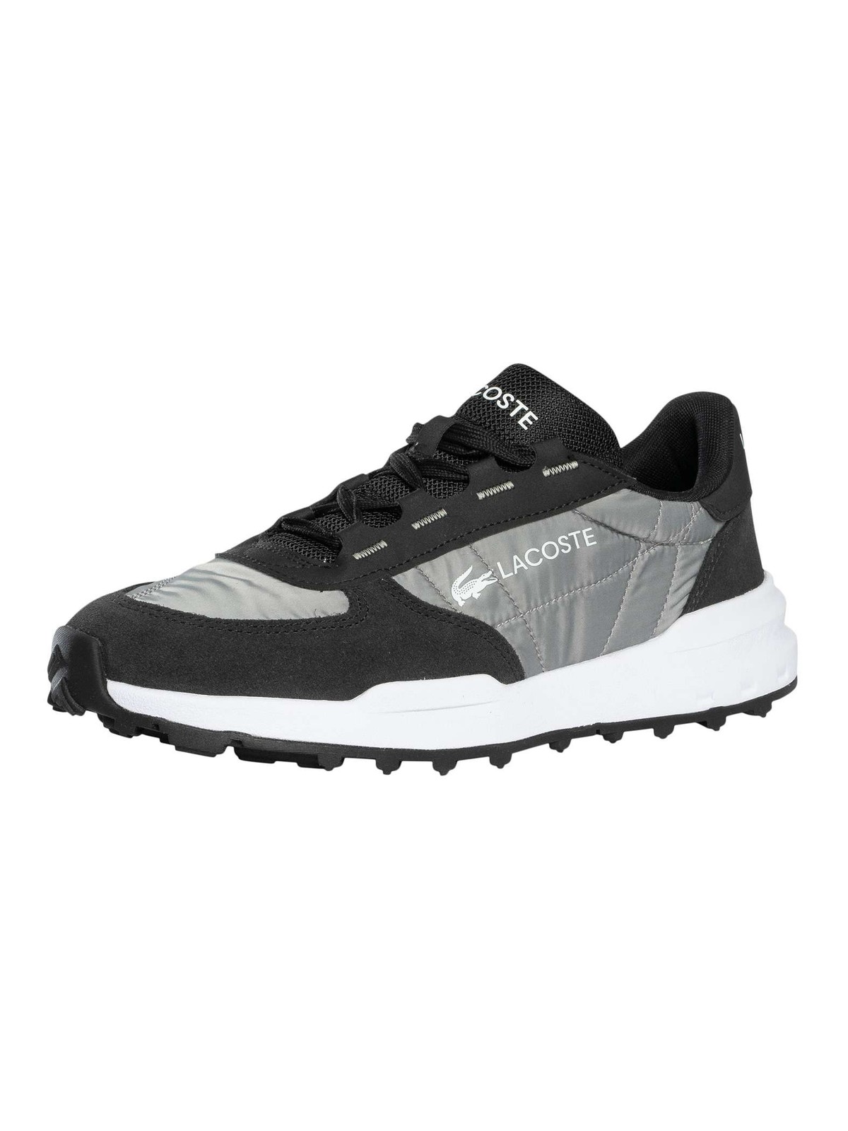 Lacoste Men's Grey 312 Elite Actevo Low Top Sneakers - 11 (46) - Image 2