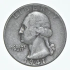 1941 Washington Quarter Estate Coin Collection *036