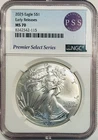 2025 American Silver Eagle NGC MS70 Early Release  PSS FREE SHIPPING