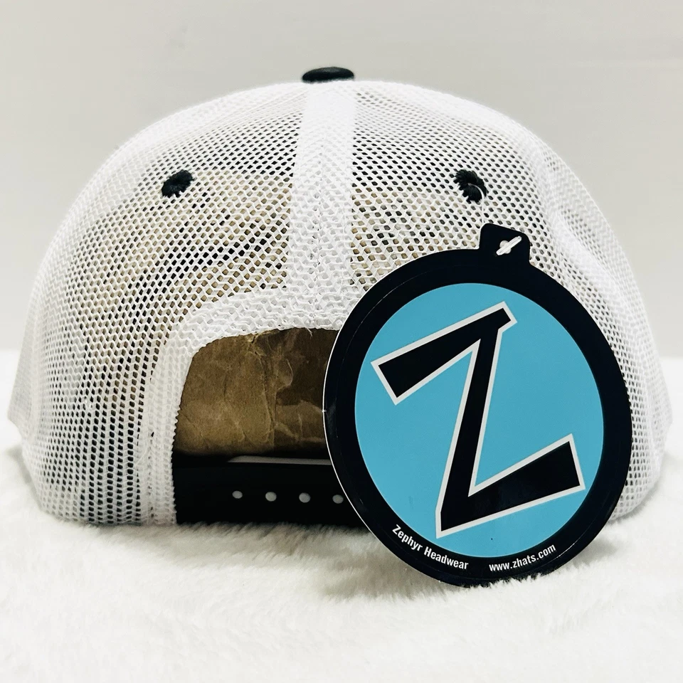 Gorra de camionero Zephyr Colorado Buffaloes Script ajustable negra NCAA Foto 4 de 4