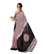 Women Malgudi Silk Ajrak Printed Saree saree for Women Latest Saree