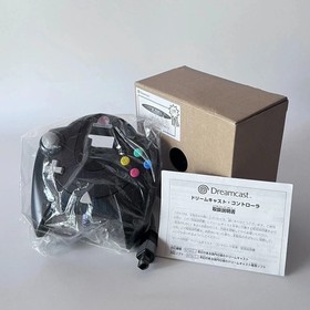 SEGA Dreamcast Controller Carbon Black HKT-7700 Box Set Limited Excellent DC JP