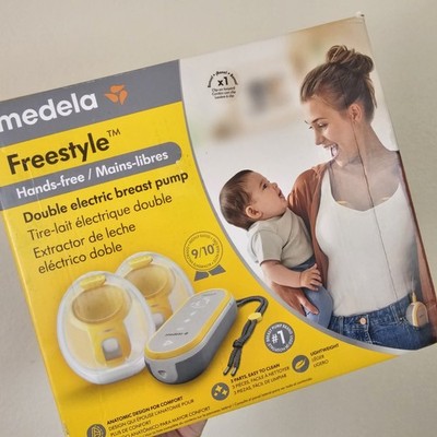 Medela Freestyle Hands-Free Electric Breast Pump with Freestyle Cups 21mm 24mm