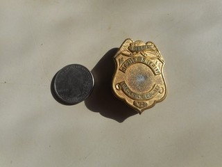 Insignia especial obsoleta del sheriff adjunto condado de Frederick Maryland