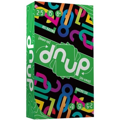 dnup Card Game Space Cowboys Asmodee SCRVL0101EN Board Family Down Up