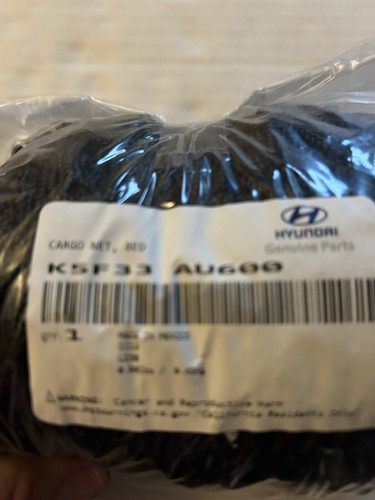 Hyundai 2024-2025 Santa Fe Cargo Net NWT (K5F33 AU600) N10 - Picture 2 of 4