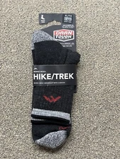 Men Darn Tough Sock HIKE WORK 1466  Black