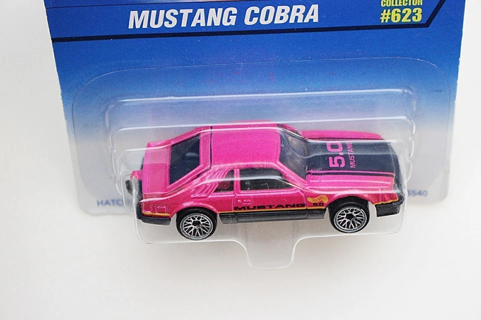 Tarjeta de error Hot Wheels 1996/coche 'Mustang Cobra'/taxi de Londres ambas versiones raro Foto 3 de 4