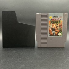 Bad Dudes Nintendo (NES, 1989) Data Beast TESTED Cartridge & Sleeve Only