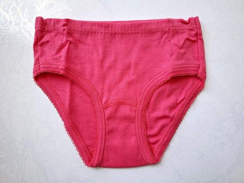 LOT DE 2 CULOTTES FILLE MARQUE U COLLECTION EN COTON BIOLOGIQUE - Picture 6 of 9
