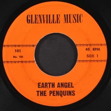 PENGUINS: earth angels / hey senorita GLENVILLE MUSIC 7" Single 45 RPM
