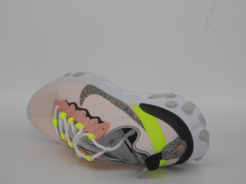 Nike React Element 55 Footwear Running Soft Pink Volt Sneakers Swoosh Size 8.5 - Picture 7 of 10