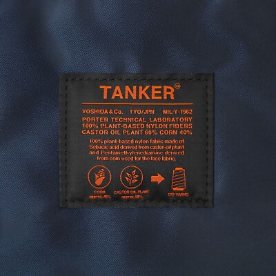 PORTER TANKER VERTICAL BAG 622-27845 IRON BLUE Shoulder bag