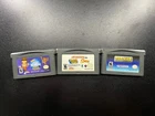 Lot Of 3 Gameboy Advanced Games Jimmy Neutron-Pac Man-Mouse Trap/simon/operation