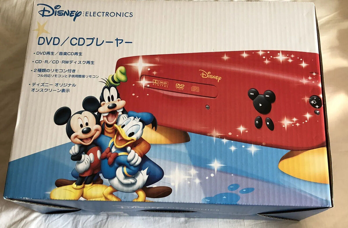 ディズニー　DVD/CDプレーヤー　DIsney