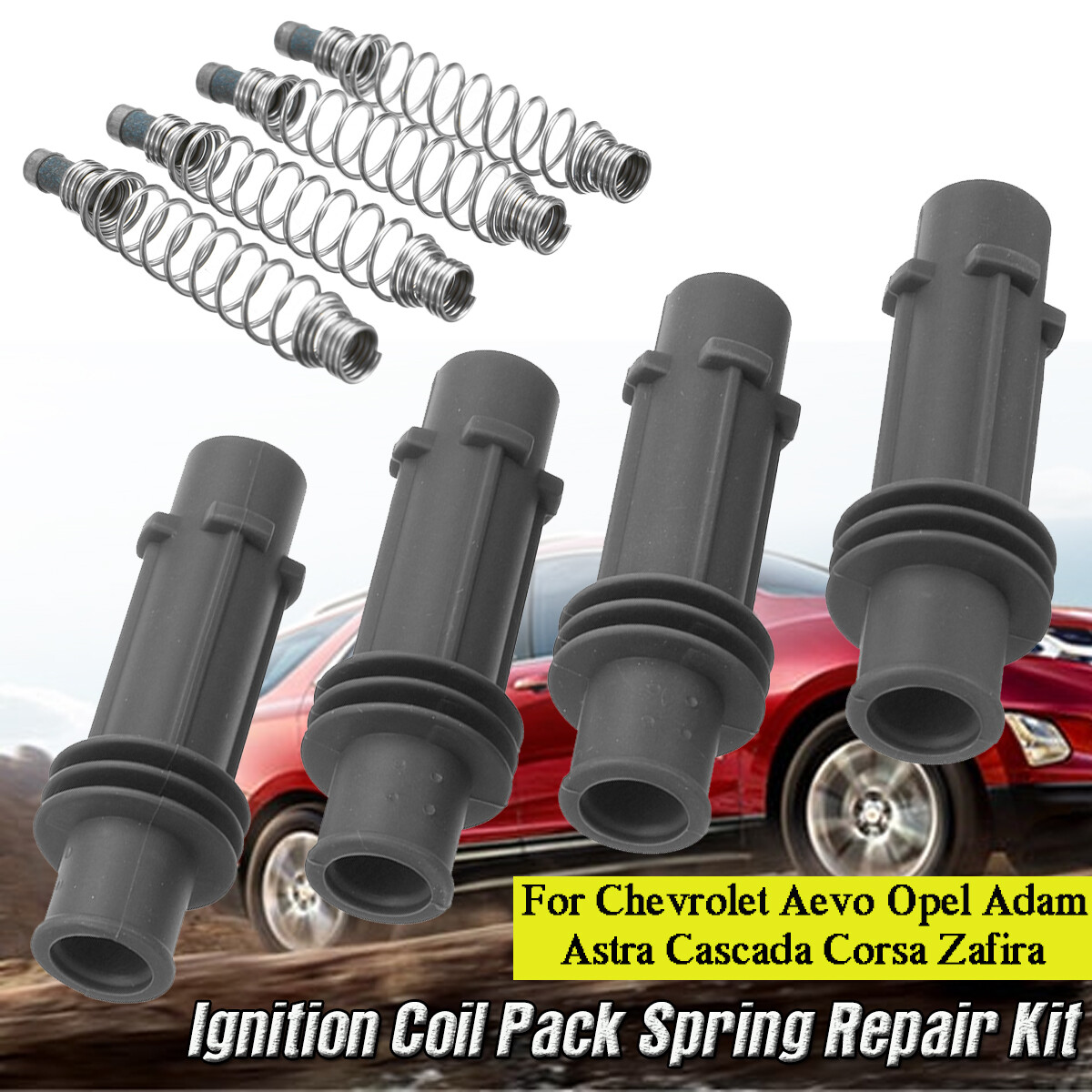 4x Ignition Coil Pack Spring Repair Kit For Chevrolet Aevo Opel Adam Astra Corsa