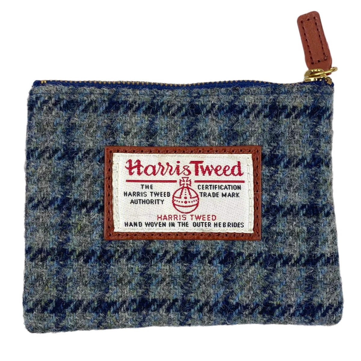 Plaid coin shop purse