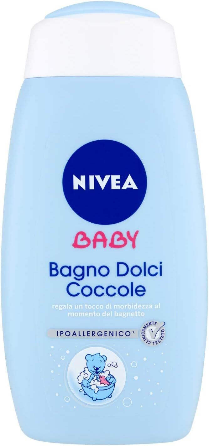 NIVEA BABY BAGNO DOCCIA PER BAMBINI DOLCI COCCOLE 500 ML