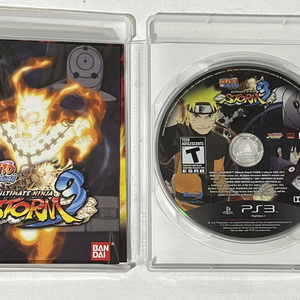 Naruto Shippuden Ultimate Ninja Storm 3 - Completo con Manual (Play Station 3) Foto 3 de 3