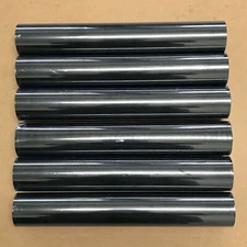 6 Roll 12" x 5Feet 12Feet Black HTV Iron On Heat Transfer Vinyl for T Shirt Bags