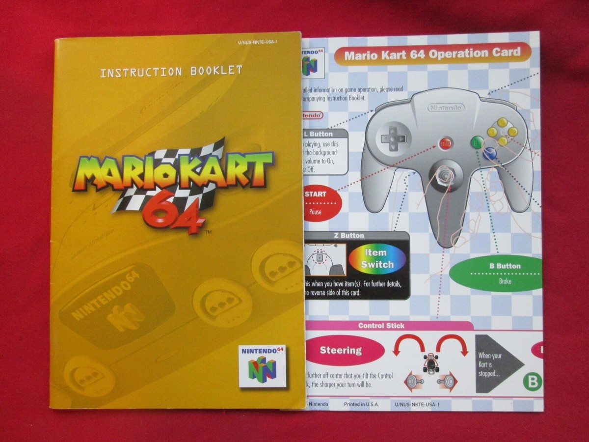 Nintendo 64 Mario Kart Controls Pro Controller How To Play Mario