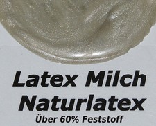 1Liter Naturlatex SILBER Ammoniakfrei flüssiges Latex Metall Metallic Kautschuk