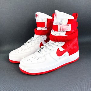 sf air force 1 high white university red