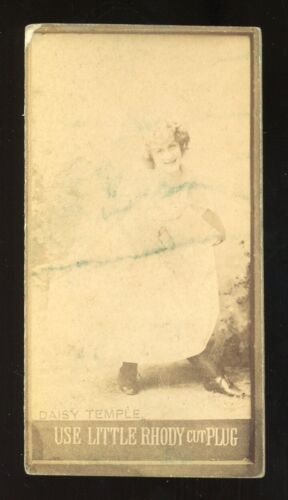 1886 N660 Geo. Young & Bros. Little Rhody Cut Plug Actresses #271 Daisy Temple - Picture 1 of 1