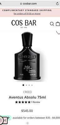 Absolu Aventus Fragrance Body oil | eBay