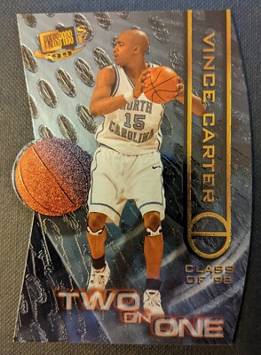1999 Press Pass SE Two on One Vince Carter/Steve Francis Rookie Card #TO2C RARE