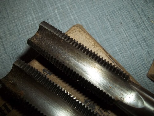 3 Morse 7/8-14 NF HS Straight 4 Flute Tapered Plug Bottoming Tap NO. 1040 - Picture 3 of 8