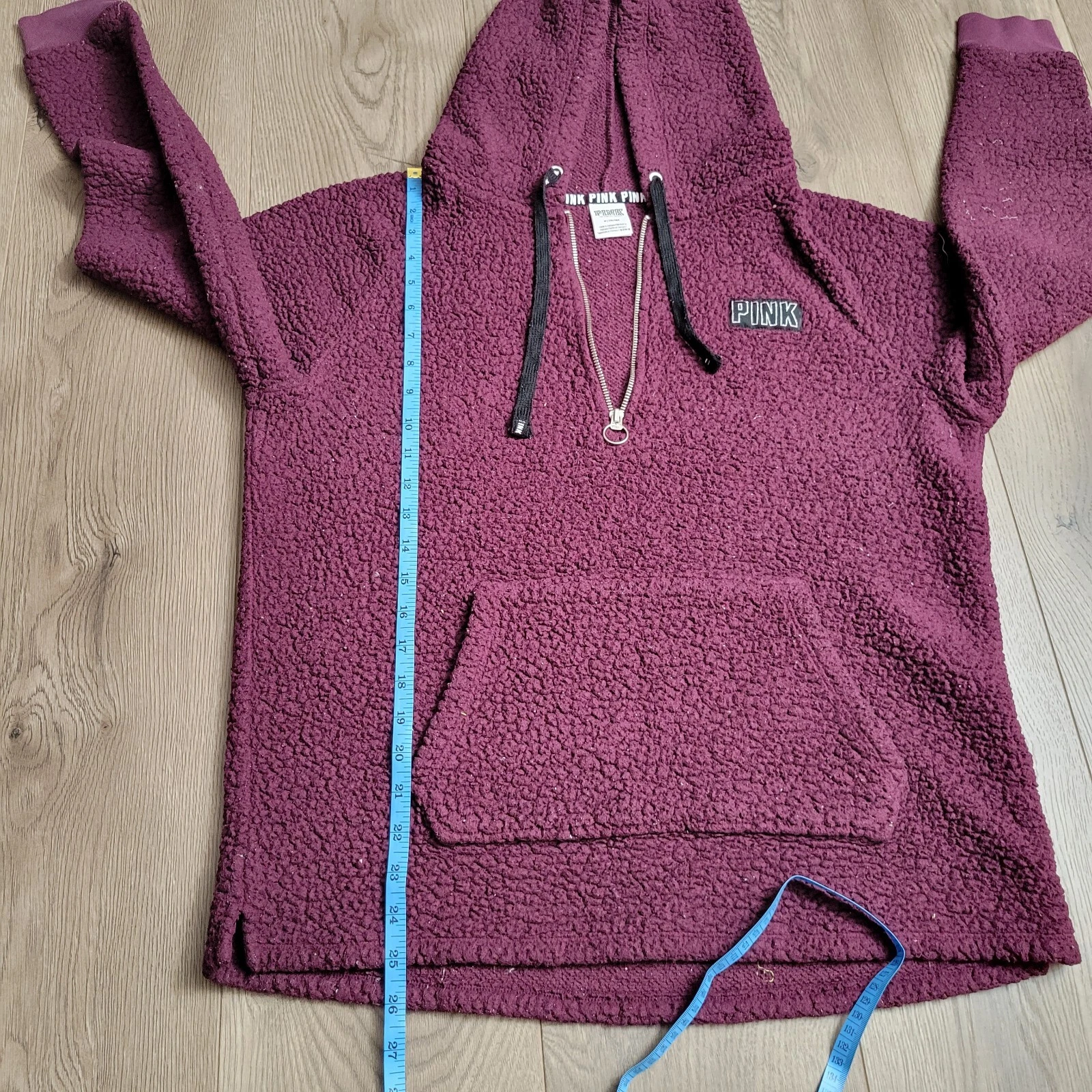 UNDERCOVER Maglione con cappuccio Victorias Secret donna rosso medio 1 4 cerniera lounge classico