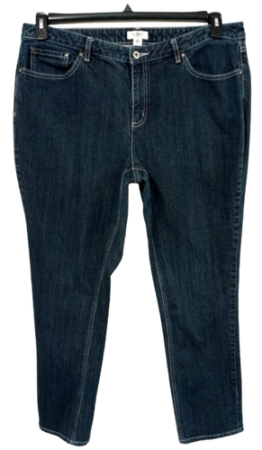 Cato blue denim spandex stretch multi 