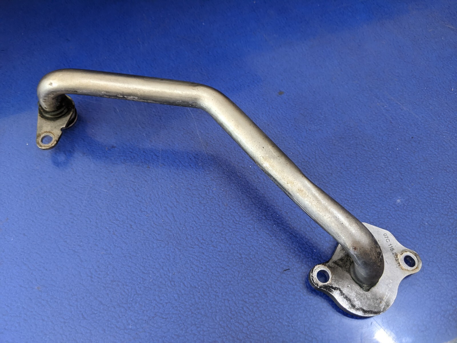 Bentley Continental GT oil crossover pipe tube oem w12