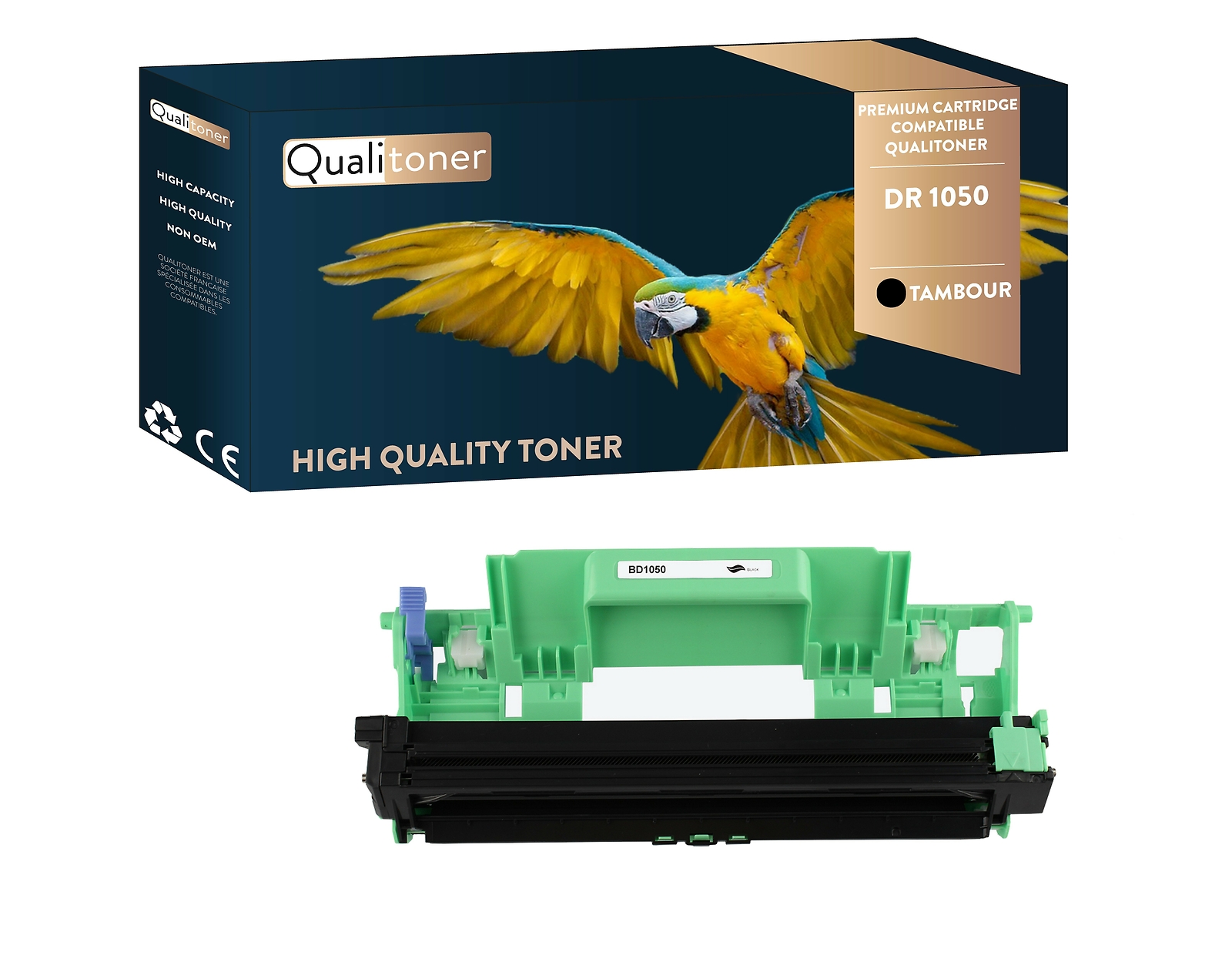 DR1050 tambour haute capacité 10000 pages compatible imprimantes Brother