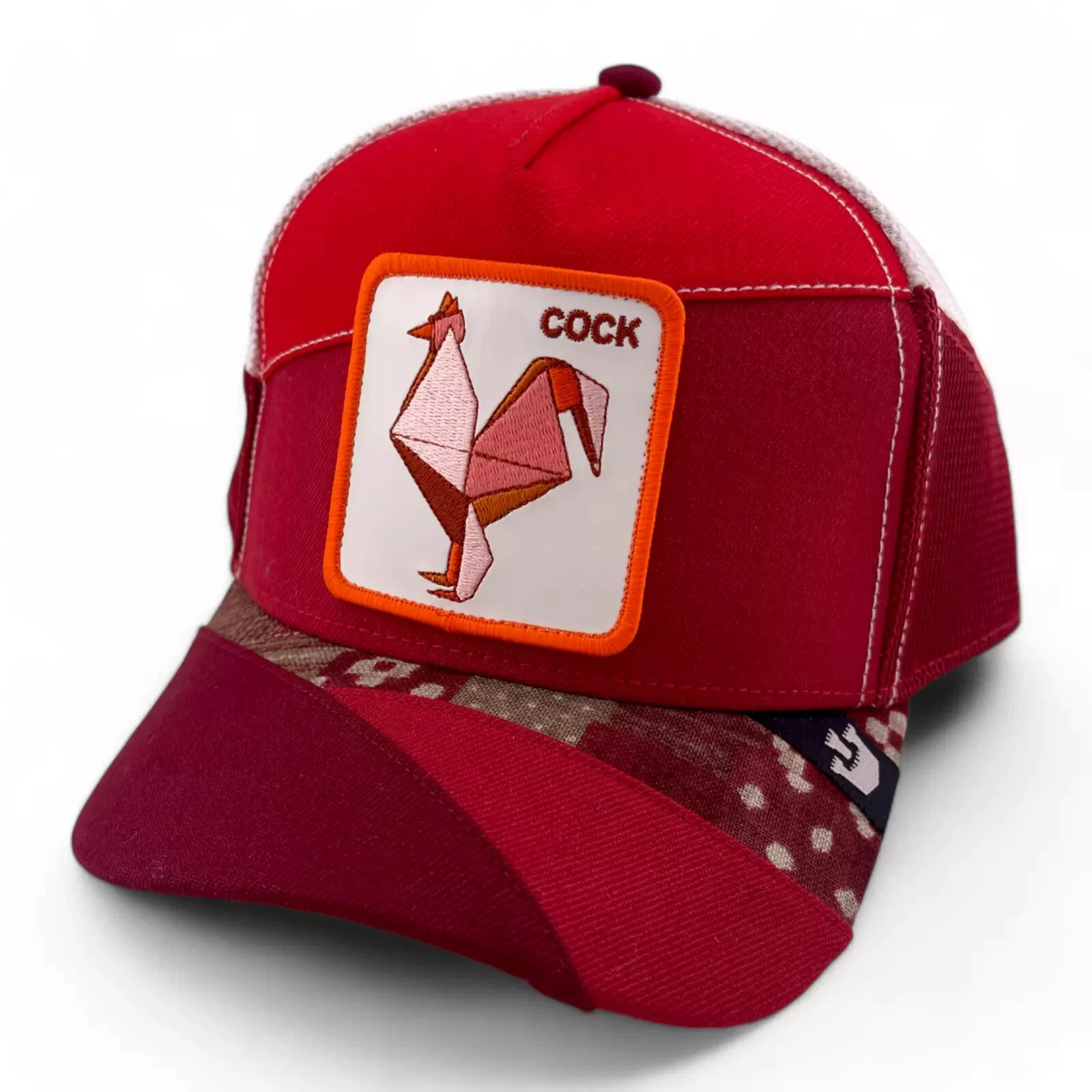 Cock Hat Goorin Bros Rooster Farmigami Farm Capsule Courage Trucker Snapback Cap