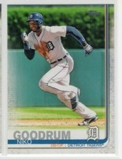 Niko Goodrum 2019 Topps Series 1 Baseball Base Common #251 Detroit Tigers