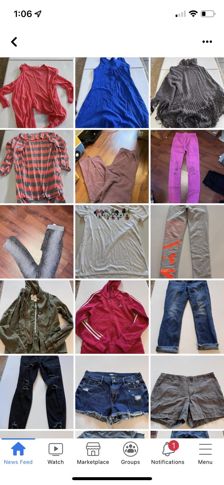 Lot of 100 Clothing Items Wholesale Resale Consignment Womens ALL Sizes ...
